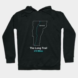 The Long Trail Route Map Hoodie